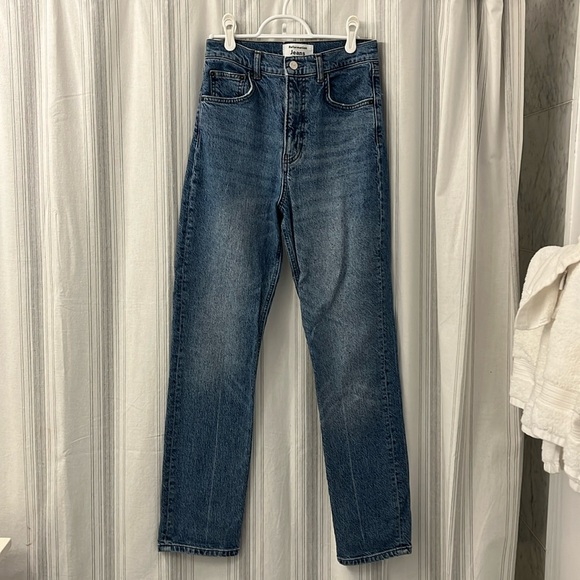 Reformation Denim - Reformation Liza Ultra High Waist Straight Jeans